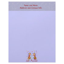 Wedding Giraffes Custom Letterhead