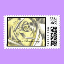 Wedding: Golden Anniversary stamps