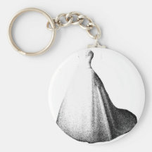Wedding Gown Key Chains