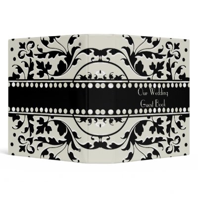 Wedding Guest Book Binder