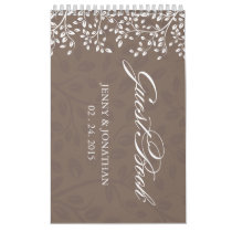 Wedding Guestbook - Custom Wall Calendar
