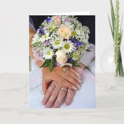 Wedding Hands Greeting Cards by frugalbride Great card for a wedding