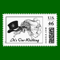Wedding Headgear (1), It's Our Wedding postage