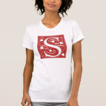 Wedding Hearts Letter S Shirts