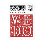Wedding Hearts We Do  - Customized Stamp