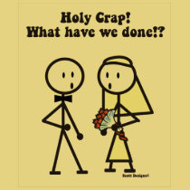 Wedding Holy Crap Womens T-Shirt