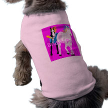 Wedding Horses Dog Clothes