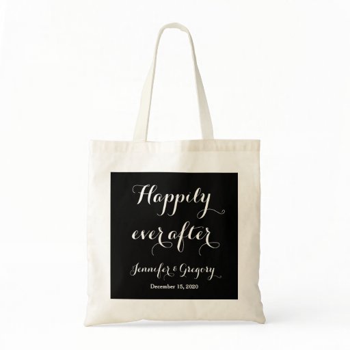 Wedding Hotel Out of Town Guest Welcome Bags Budget Tote Bag Zazzle