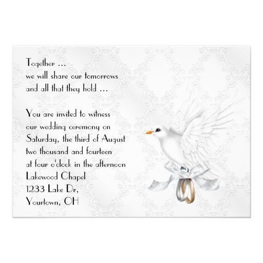 Wedding Humor Custom Announcements