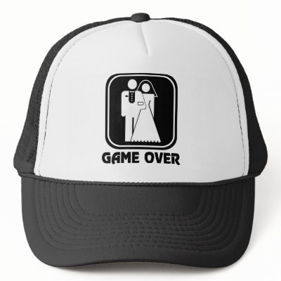 Wedding Icon: Game Over Hat / Cap
