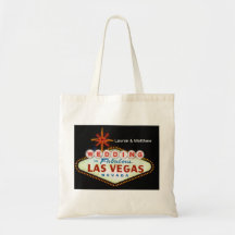 Wedding in Fabulous Las Vegas Canvas Bags