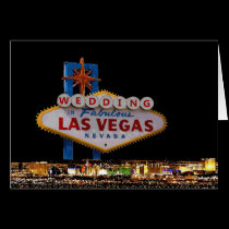WEDDING IN FABULOUS LAS VEGAS Card cards