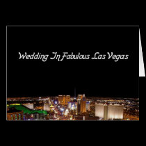 Wedding In Fabulous Las Vegas Card