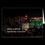 WEDDING IN FABULOUS LAS VEGAS Card cards