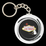 Wedding In Fabulous Las Vegas Keychain keychains