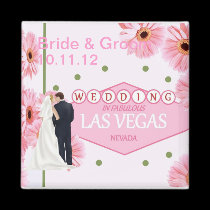 Wedding In Fabulous Las Vegas Magnet magnets