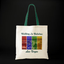 Wedding In Fabulous Las Vegas NEON STRIP VIEW Bag