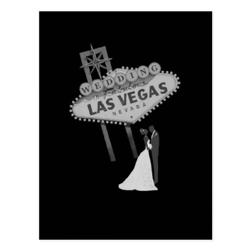 WEDDING In Fabulous Las Vegas Postcard