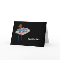 Wedding in Fabulous Las Vegas Save the Date Card by vegasdusoleil Wedding in Fabulous Las Vegas Save the Date Card
