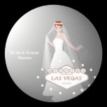 Wedding In Fabulous Las Vegas "Spotlight Bride" St stickers