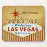 Wedding in Fabulous Las Vegas - Vintage Stripes mousepads