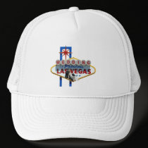 Wedding In Fabulous Las Vegas with Bride & Groom s hats
