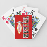 Wedding In Las Vegas Announcement Playing Cards playing cards