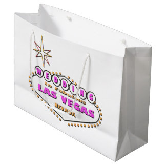 WEDDING In Las Vegas for bride & groom Gift Bag