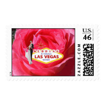Wedding In Las Vegas Postage