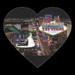 Wedding In Las Vegas Sticker stickers