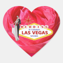 Wedding In Las Vegas Sticker