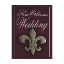 Wedding in New Orelans postcards