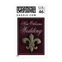 Wedding in New Orleans Postage Stamp