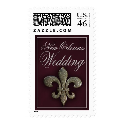 Wedding in New Orleans Postage Stamp