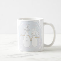 Wedding in the Snow Bride and Groom mugs