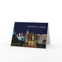 Wedding in Vegas! Card