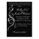 wedding,invatation,black,white,fancy,classy,cute custom invite
