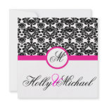 wedding,invatation,pink,black,fancy,classy,cute invitations