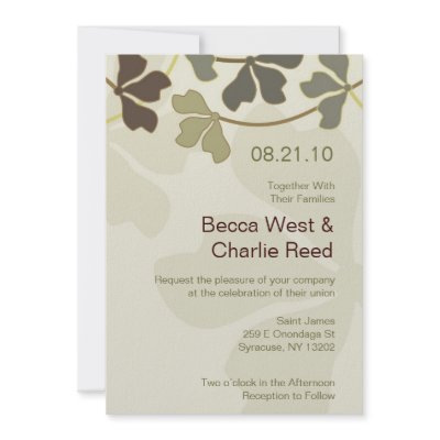 Wedding Invitation