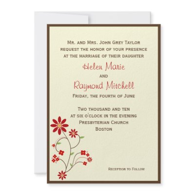 Wedding Invitation