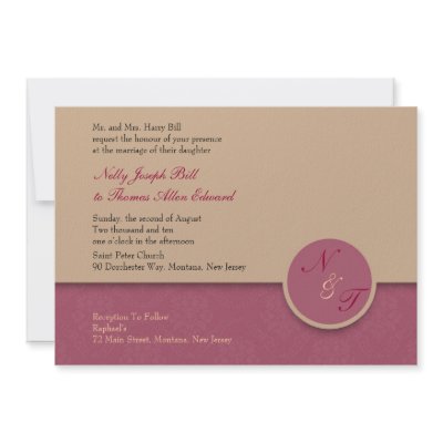 Wedding Invitation