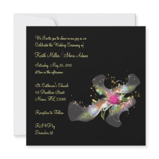 Wedding invitation