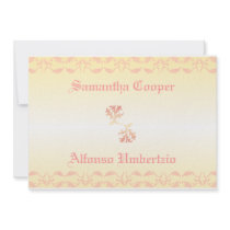 Wedding Invitation