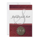 5x7 - Design by 3dbacks
Customize with your monogram names and wedding. Add all your wedding information on the back of the card using Zazzle's easy to use menu.