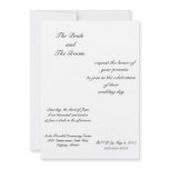 Wedding invitation