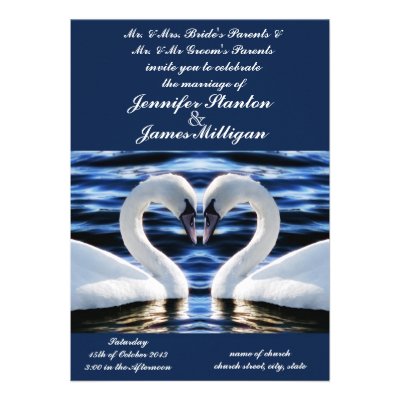 Wedding invitation