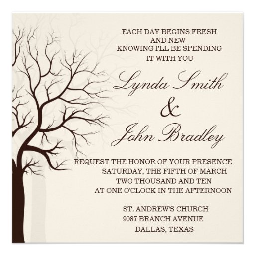 Wedding Invitation