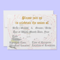 Wedding Invitation (Champagne Glasses) invitations