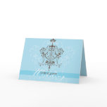 WEDDING INVITATION :: chandelier Card