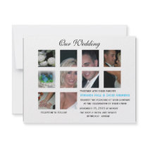 Wedding invitation - collage by weddingsnengagements Wedding invitation - collage